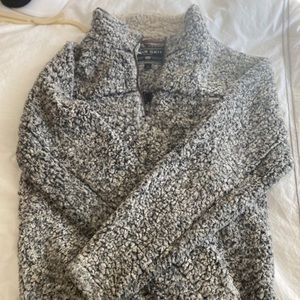True Grit cozy zip pullover